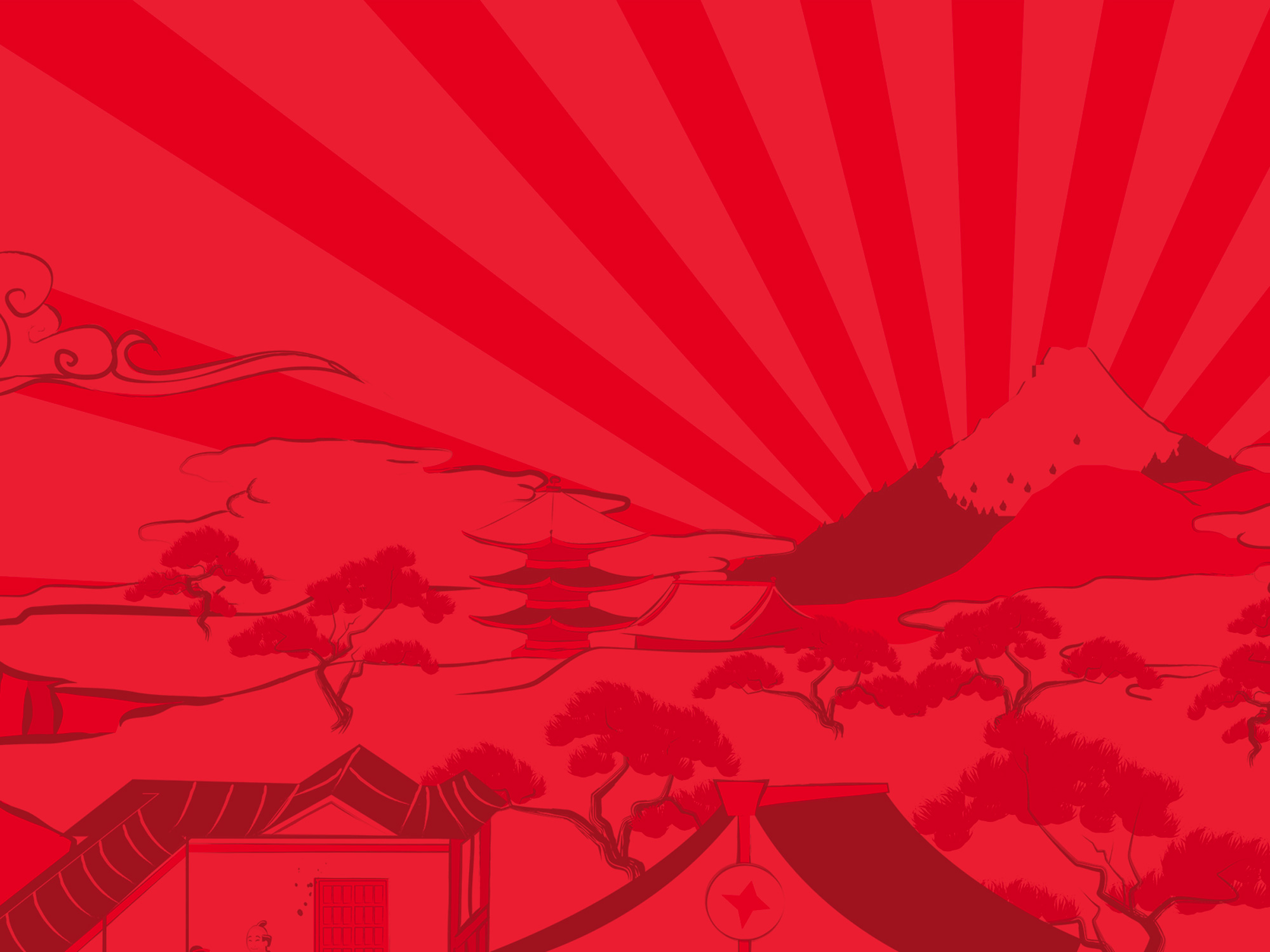 red ninja wallpaper